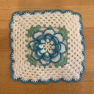 Hand Crocheted Vintage Potholder